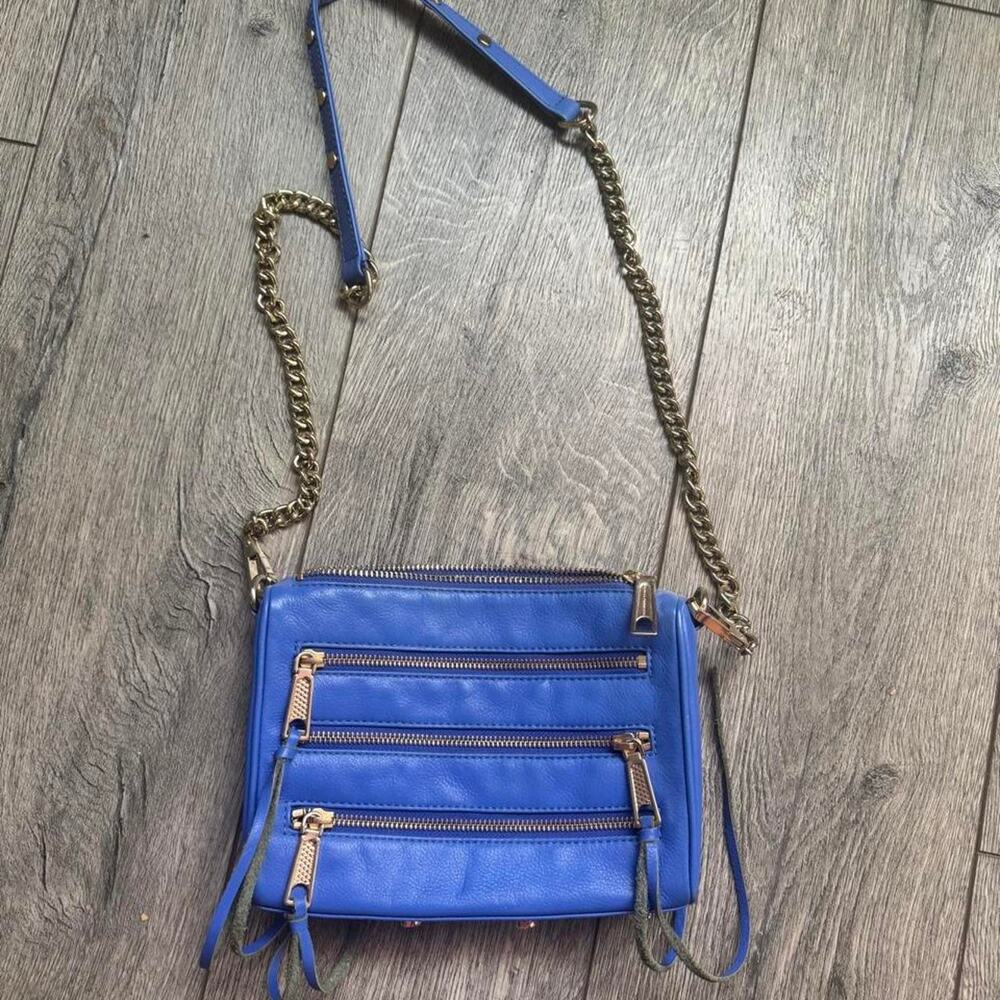 Blue rebecca minkoff mini 5